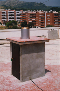 Aiguats de Castelldefels. Gener de 2003.